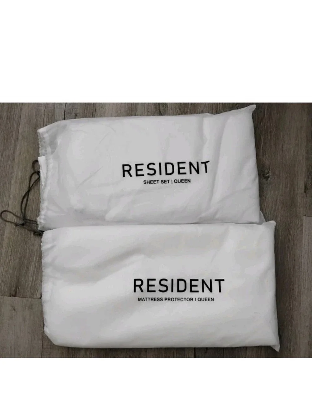 Resident Serenity Sleep Collection Sheet Set & Mattress Cover Queen White NEW